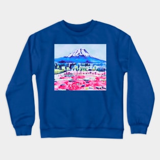 Fuji mountain Crewneck Sweatshirt